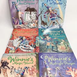 image-Random 3 volumes of English picture book "Winnie The Witch" English story book children's early education children's read books