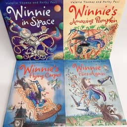 image-Random 3 volumes of English picture book "Winnie The Witch" English story book children's early education children's read books