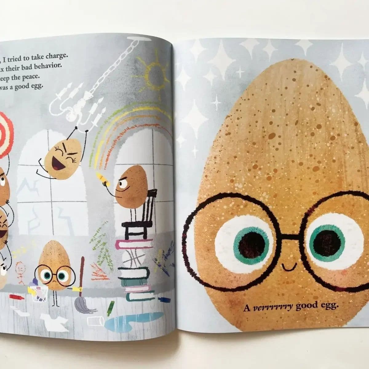 image-6 Books The Smart Cookie Bad Seed Good Egg Couch Potato Cool Bean English Picture Book Storybook Children Education Kids Reading