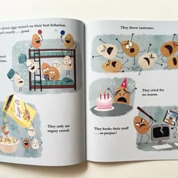 image-6 Books The Smart Cookie Bad Seed Good Egg Couch Potato Cool Bean English Picture Book Storybook Children Education Kids Reading