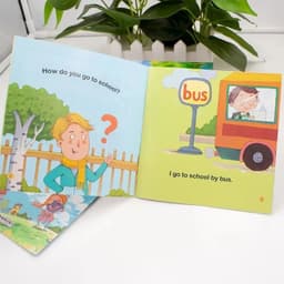 image-40/60 Books/set English Set Words Learning Picture Book for Children Enlightenment of Early Childhood Kids Preschool Pocket Book