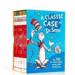 image-5 Books/Set A Classic Case of Dr. Seuss Children Fun Interesting English Picture Story Book 3-11 Years Kids Learning Toys