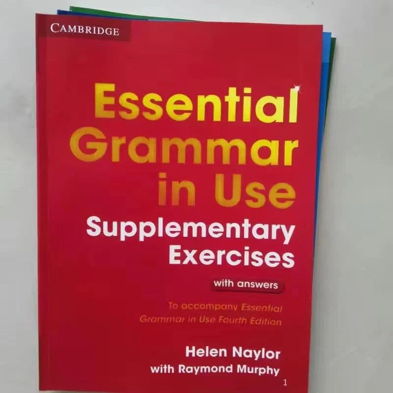 image-Cambridge Basic Intermediate Advanced English Essential Grammar in Use Supplementary Exercises English Grammar Books