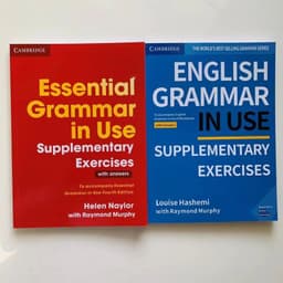 image-Cambridge Basic Intermediate Advanced English Essential Grammar in Use Supplementary Exercises English Grammar Books