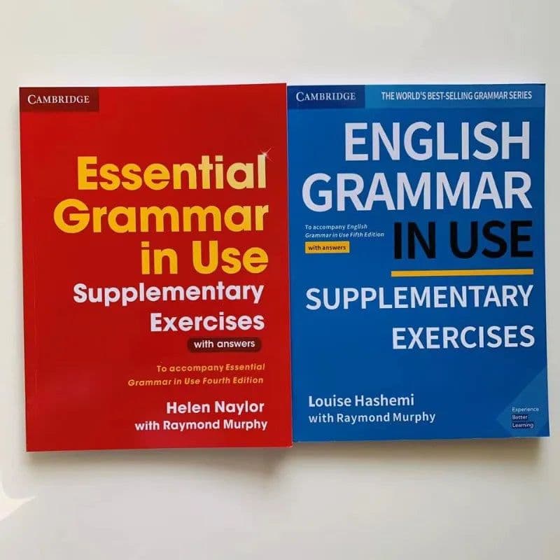 image-Cambridge Basic Intermediate Advanced English Essential Grammar in Use Supplementary Exercises English Grammar Books