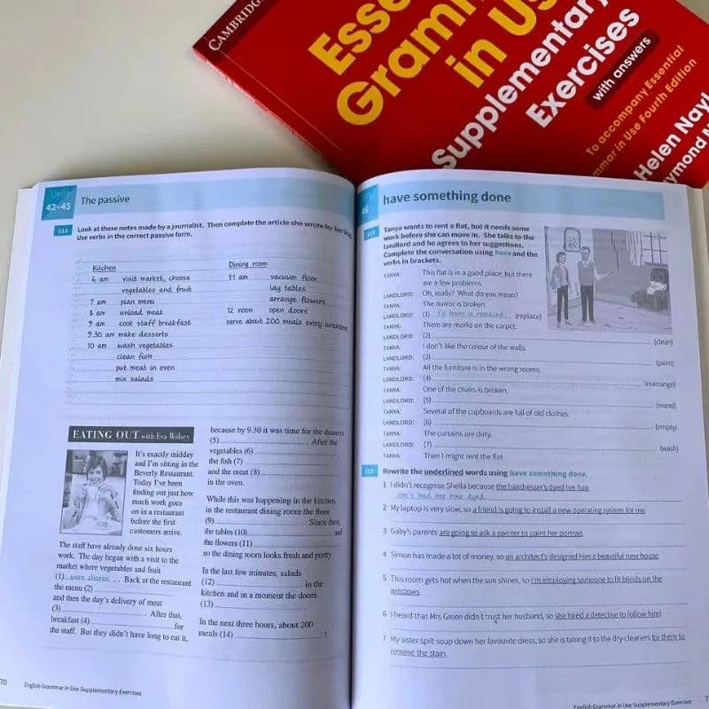 image-Cambridge Basic Intermediate Advanced English Essential Grammar in Use Supplementary Exercises English Grammar Books