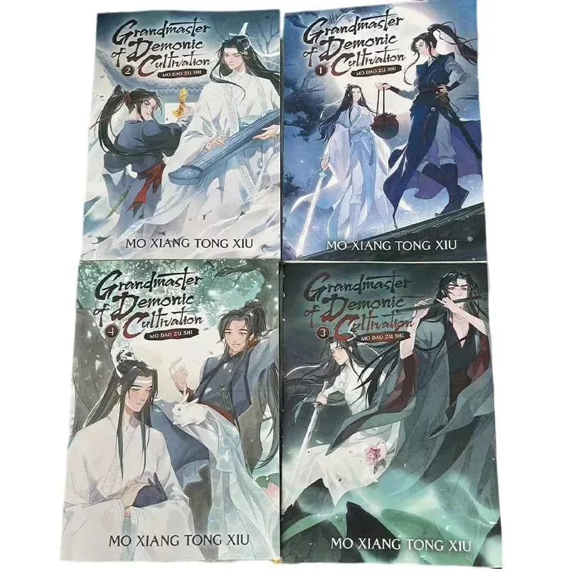 image-Grandmaster of Demonic Cultivation Mo Dao Zu Shi Vol.1-4 BL Fiction Books In English Edtion Grandmaster of Demonic Cultivation