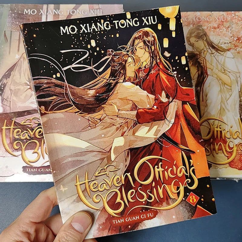 image-Vol.1-8 Tian Guan Ci Fu manga books in English Novel heaven official's blessings book Comic Book 1/2/4 book optionall