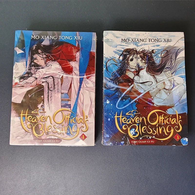 image-Vol.1-8 Tian Guan Ci Fu manga books in English Novel heaven official's blessings book Comic Book 1/2/4 book optionall
