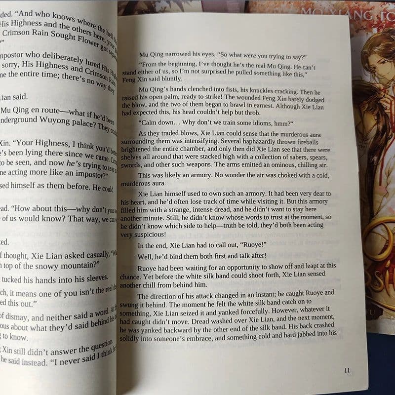 image-Vol.1-8 Tian Guan Ci Fu manga books in English Novel heaven official's blessings book Comic Book 1/2/4 book optionall