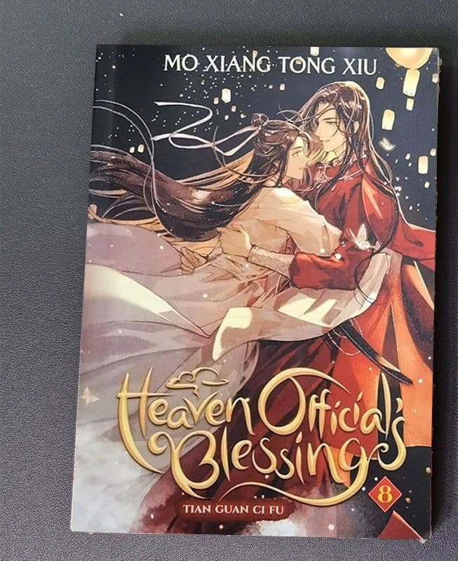 image-Vol.1-8 Tian Guan Ci Fu manga books in English Novel heaven official's blessings book Comic Book 1/2/4 book optionall