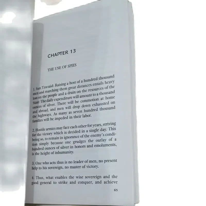 image-Sun Tzu The Art Of War English Original Book Sun Zi Bing Fa Chinese Ancient Military Books Libros Livros