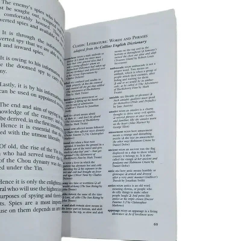 image-Sun Tzu The Art Of War English Original Book Sun Zi Bing Fa Chinese Ancient Military Books Libros Livros