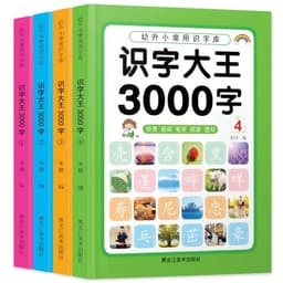 image-Literacy King 3000 Words, Accompanied By Audio Reading, 5-8 Year Old Children's Literacy and Early Education Knowledge Book
