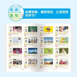 image-Literacy King 3000 Words, Accompanied By Audio Reading, 5-8 Year Old Children's Literacy and Early Education Knowledge Book