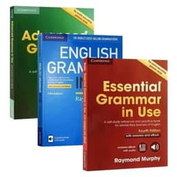 image-3books Cambridge Elementary English Grammar Advanced Essential English Grammar In Use English Test Preparation Professional Book