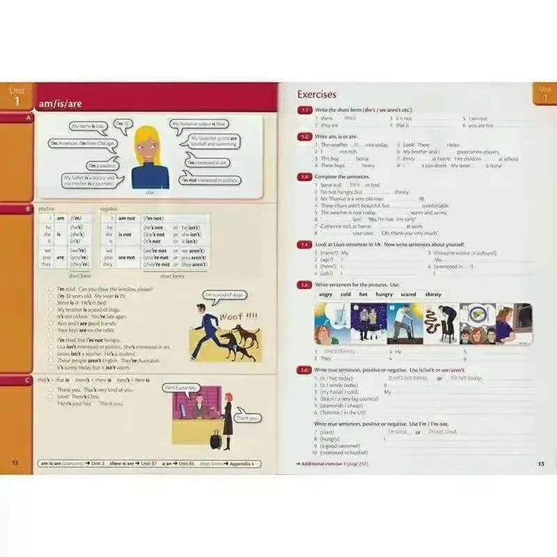 image-3books Cambridge Elementary English Grammar Advanced Essential English Grammar In Use English Test Preparation Professional Book