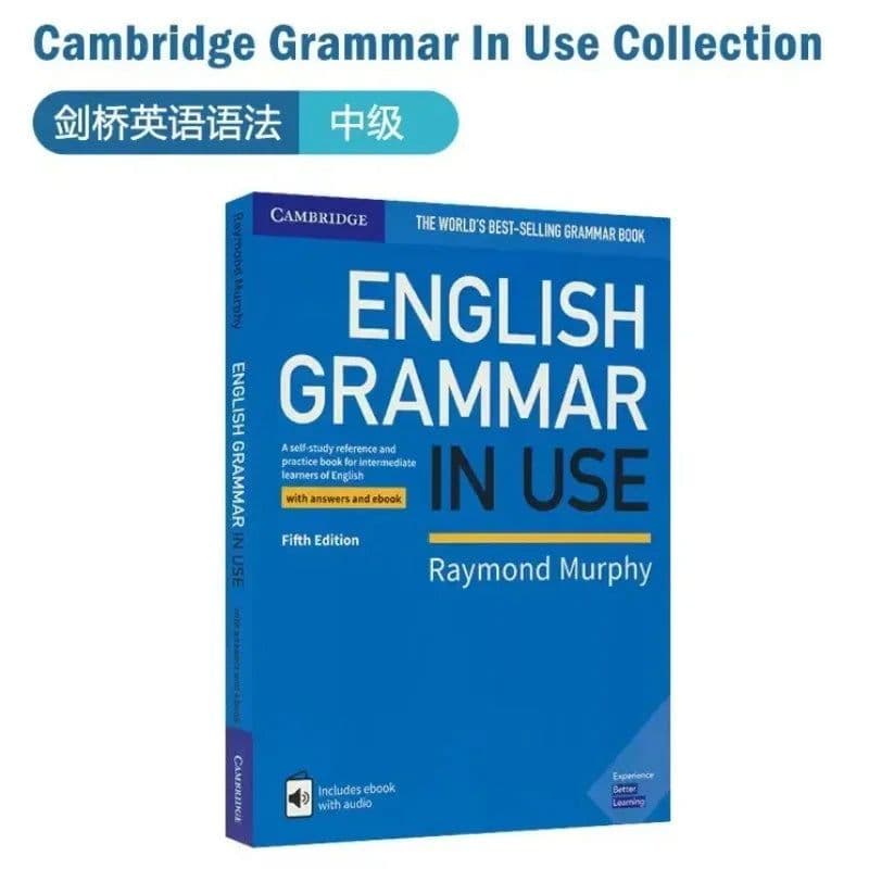 image-3books Cambridge Elementary English Grammar Advanced Essential English Grammar In Use English Test Preparation Professional Book