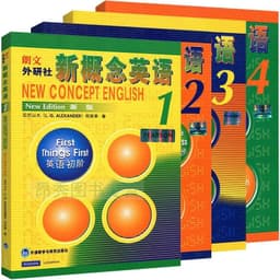 image-4 Books/Set New Concept English 1-4 Textbook Full Solution New Concept Textbook Self-Study of Zero Basis for Students English