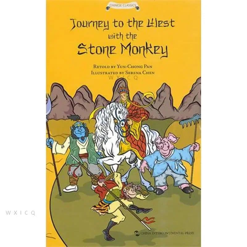 image-English version of the book China's four famous books children read bedtime English story books class popular science books