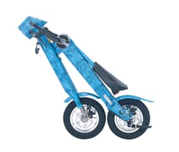 image-The Limited Edition Cruzaa Electric Scooter - 45km Range & 35kmh Top Speed Cruzaa Built in Bluetooth & Speakers +USB - Denim Blue