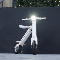 image-The Cruzaa PRO Electric Scooter - 45km Range & 35kmh Top Speed Cruzaa Built in Bluetooth & Speakers + USB - Racing White