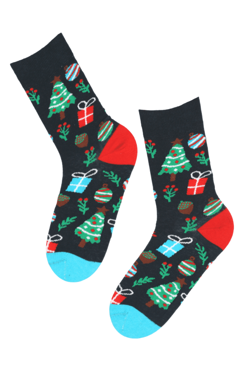 image-WHITE BEAR gift box with 3 pairs of socks