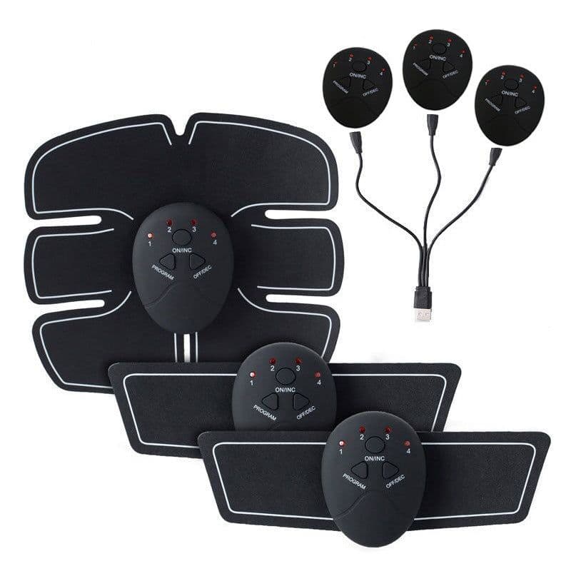 image-Smart EMS Abdominal Trainer - Muscle Fitness Home Device for Fat Reduction