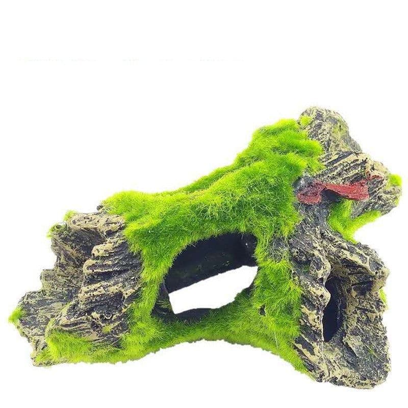 image-Aquarium resin sink wood fish tank landscaping decoration
