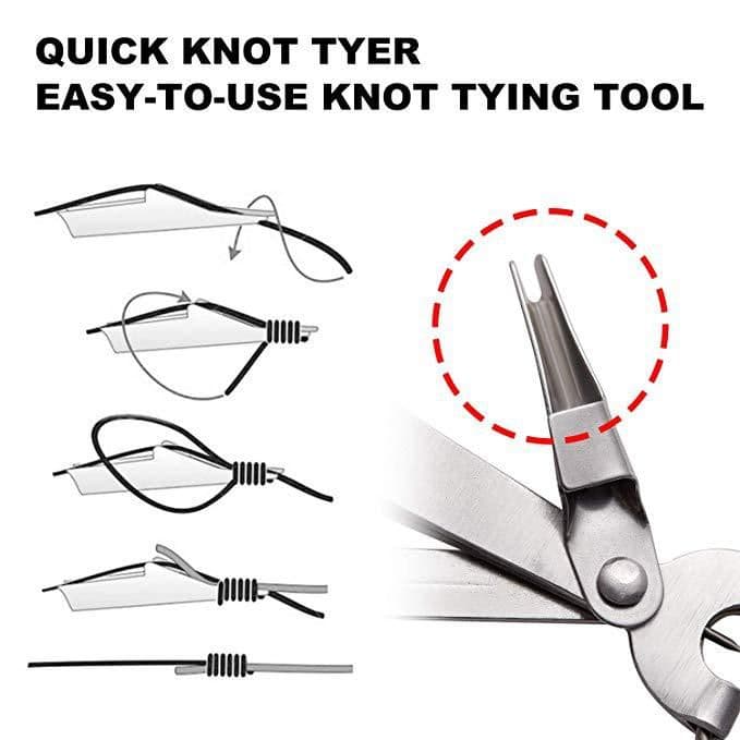 image-Outdoor Fishing Supplies - Pliers & Line Tool Set - Fishing Gear Accessories