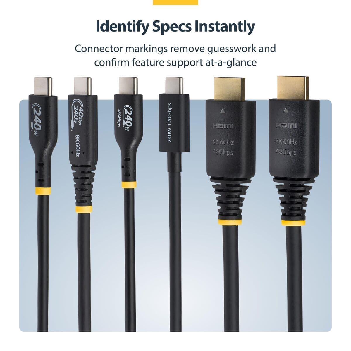 image-HDMI Cable Startech HDMI21-CBL-8K60-5M Black 5 m