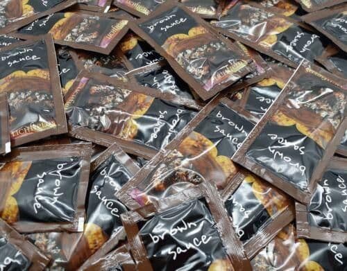 image-Lichfields Single Individual Sauce Sachets Portion Essential Condiment Mini Pack