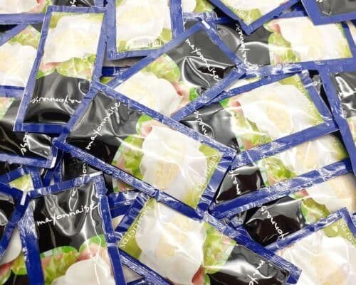 image-Lichfields Single Individual Sauce Sachets Portion Essential Condiment Mini Pack