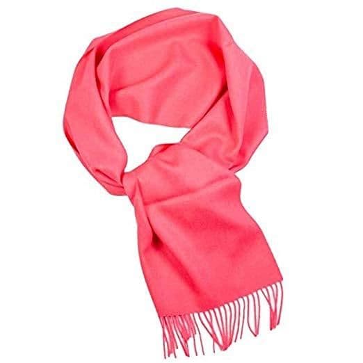 image-Great Natural Alpaca 100% Baby Alpaca scarf pink colour