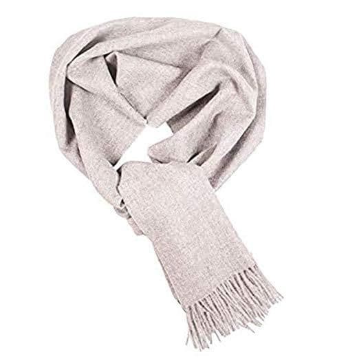 image-Great Natural Alpaca 100% Baby Alpaca Scarf Grey Colour