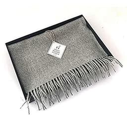 image-Great Natural Alpaca 100% Baby Alpaca Scarf Grey Colour