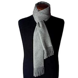 image-Great Natural Alpaca 100% Baby Alpaca Scarf Grey Colour