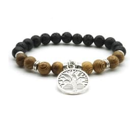 image-Hand-woven Red Rope Tree of Life Bracelet