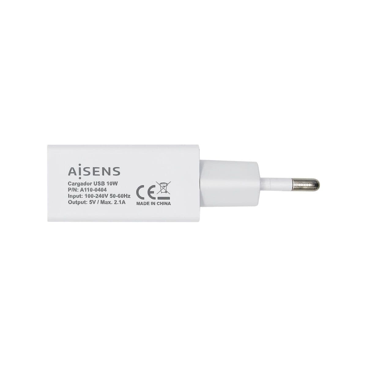 image-Wall Charger Aisens A110-0404 White 10 W