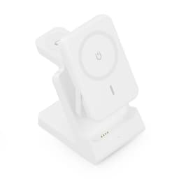 image-Cordless Charger Aisens 4IN1 15WACCS White