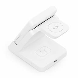 image-Cordless Charger Aisens 4IN1 15WACCS White