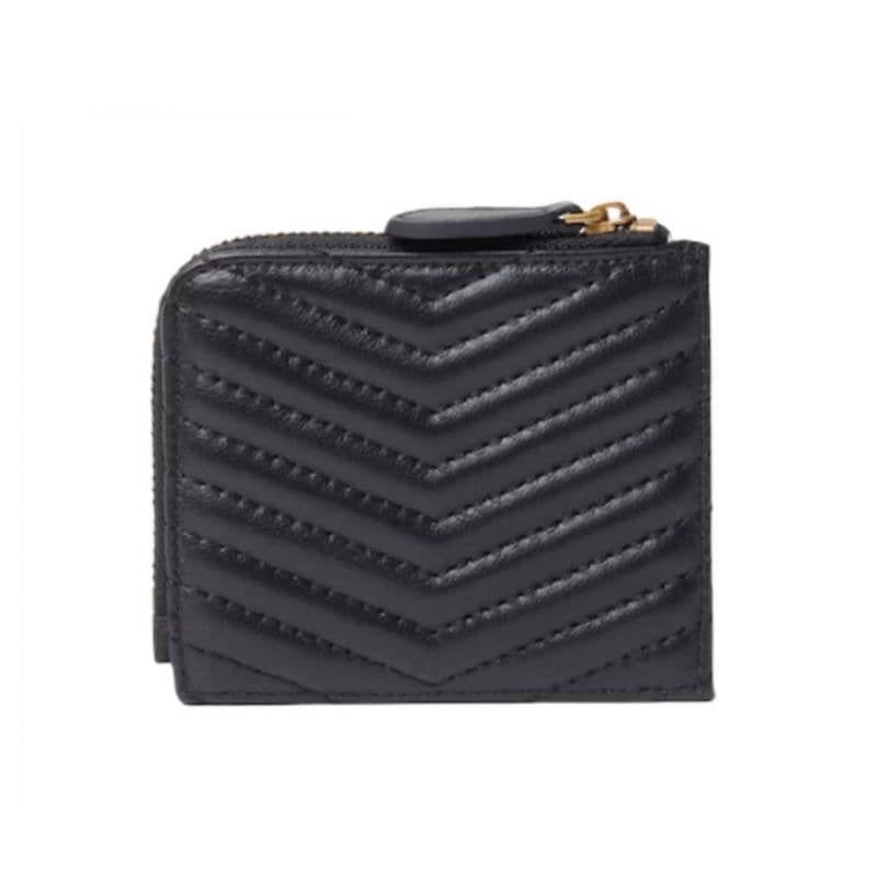 image-Pinko Holder Nappa Chevron credit card case 100879A0GK