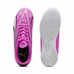 image-Children's Indoor Football Shoes Puma Ultra Play White Dark pink Children's Unisex