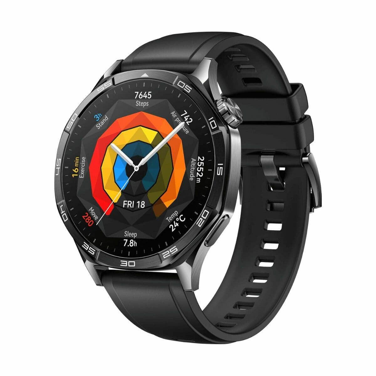 image-Men's Watch Huawei Watch GT 5 Black 1,43" 46 mm