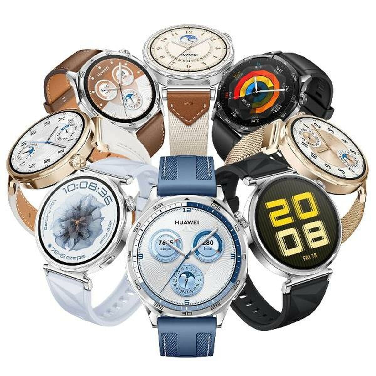image-Men's Watch Huawei Watch GT 5 Black 1,43" 46 mm