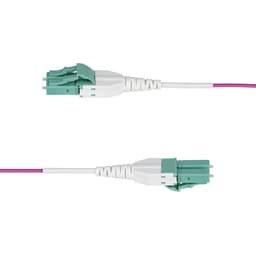 image-Category 6 FTP RJ45 Connector Startech OM4RLCLC10M Violet 10 m
