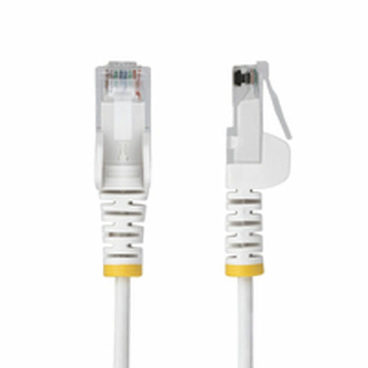 image-Category 6 FTP RJ45 Connector Startech N6PAT7MWHS White 7 m