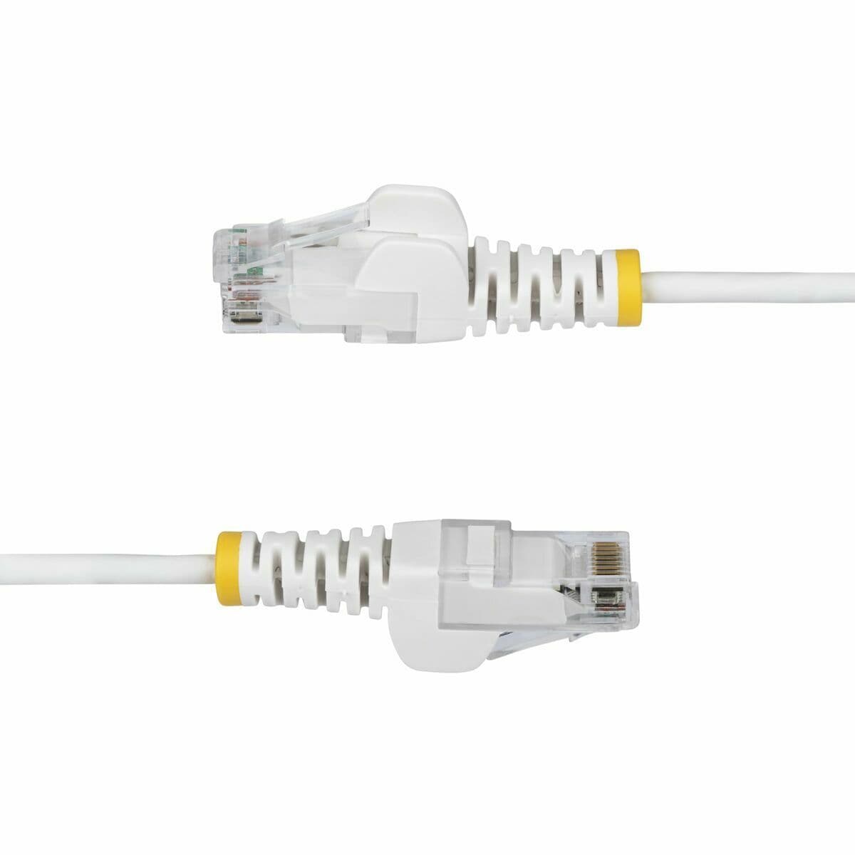 image-Category 6 FTP RJ45 Connector Startech N6PAT7MWHS White 7 m