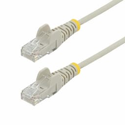 image-Category 6 FTP RJ45 Connector Startech N6PAT10MGRS Grey 10 m
