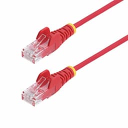 image-Category 6 FTP RJ45 Connector Startech N6PAT15MRDS Red 15 m